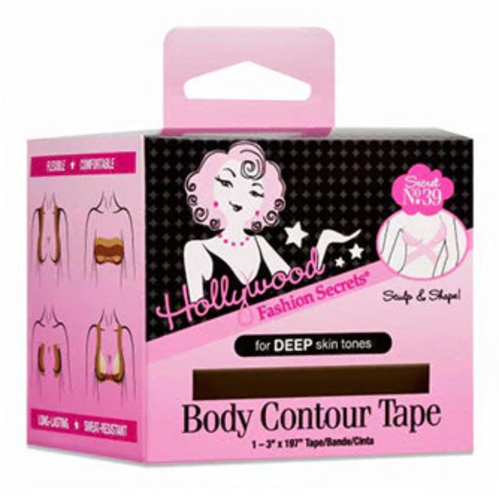 Hollywood Fashion Secrets Body Contour Tape Deep Shade